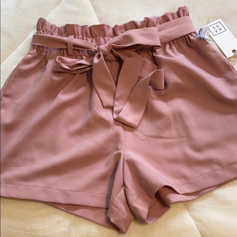 Pink shorts
